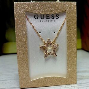 Guess Star necklace in gift package